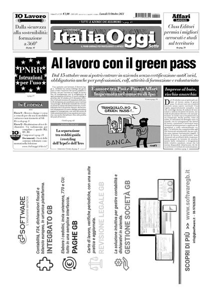 Italia oggi : quotidiano di economia finanza e politica